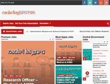 Tablet Screenshot of naukrikaguru.com
